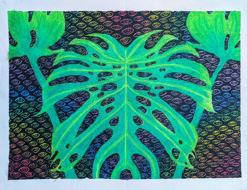 oil pastel